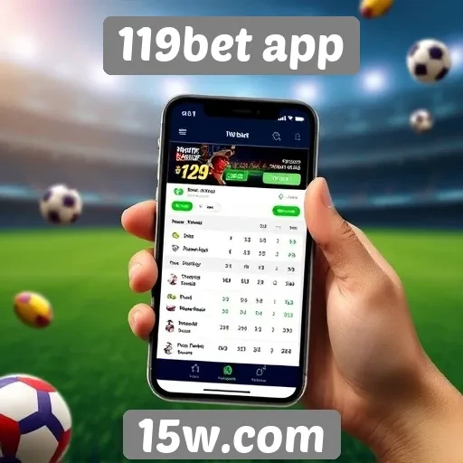 Comparativo de odds no 119bet app