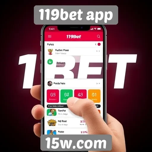 experiência do usuário no 119bet app